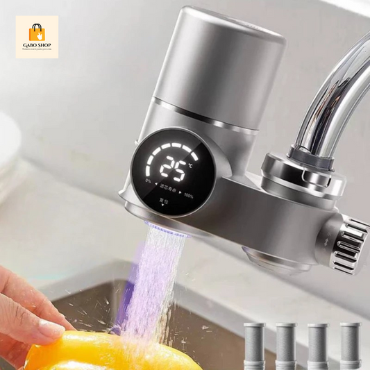 Filtru de Apa Potabila, montare la robinetul de la chiuveta, carbune activ, purificator apa
