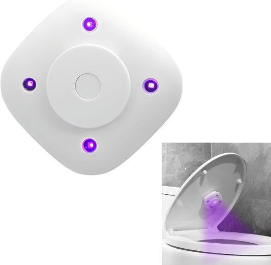 Lampa Sterilizator Toaleta, Dezinfectare Inteligenta, UV, Culoare Alb